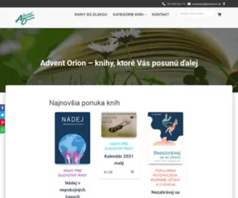Adventorion.sk(Knihy) Screenshot