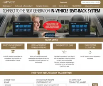 Adventproducts.com(A Leader in Automotive Electronics) Screenshot