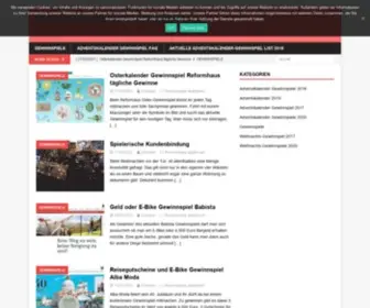 Adventskalender-Gewinnspiele.com(Adventskalender Gewinnspiele) Screenshot