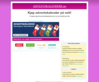 Adventskalendere.no(Kjøp) Screenshot