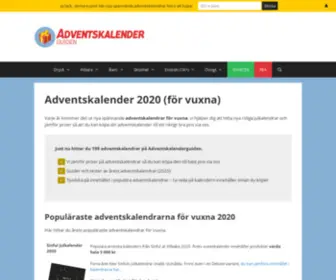 Adventskalenderguiden.se(Adventskalendervuxna)) Screenshot