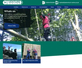 Adventure-Centre.co.uk(Adventure Holidays for Schools and Outdoor Activity Centre for Schools on the Isle of Man) Screenshot