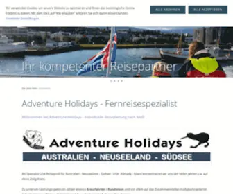 Adventure-Holidays.com(Adventure Holidays) Screenshot