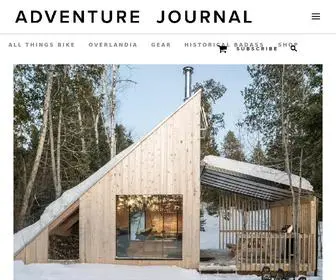 Adventure-Journal.com(Adventure Journal) Screenshot
