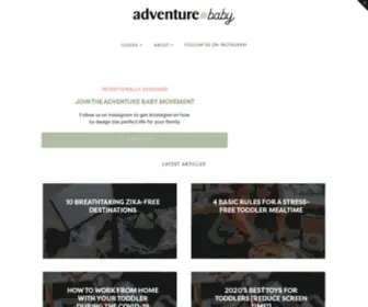 Adventurebaby.com(Adventure Baby) Screenshot