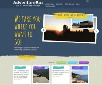 Adventurebus.com(Adventure Bus) Screenshot