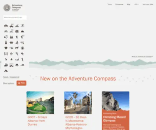 Adventurecompass.com(Adventurecompass) Screenshot