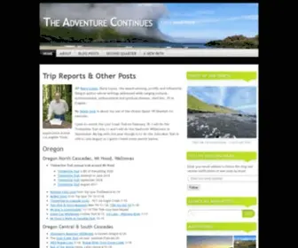 Adventurecontinues.org(The Adventure Continues) Screenshot