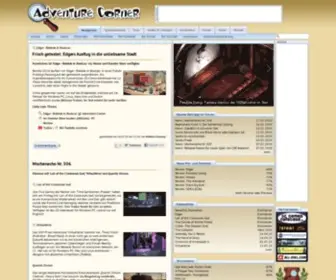 Adventurecorner.de(Adventure Corner) Screenshot