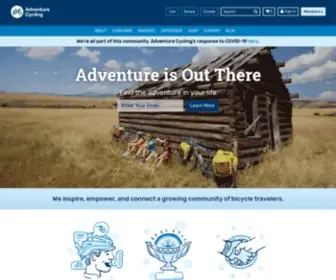 Adventurecycling.org(Adventure) Screenshot