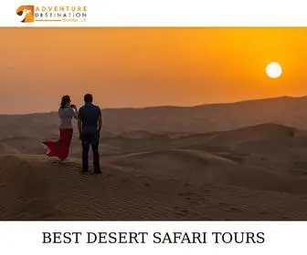 Adventuredestinationtourism.com(Desert Safari Dubai Booking) Screenshot