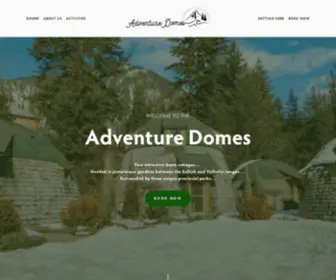 Adventuredomes.ca(Adventure Domes) Screenshot