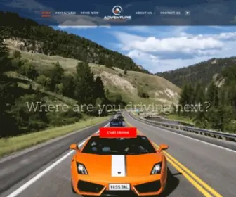 Adventuredrives.com(World Class Driving Adventures) Screenshot