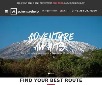 Adventurehero.com(Trekking Packages And Deals) Screenshot