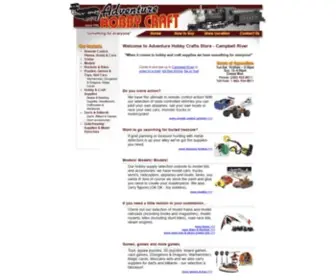 Adventurehobbycraft.com(Adventure Hobby Crafts Store) Screenshot