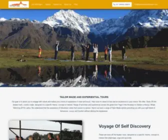 Adventureindiatours.com(Adventure India Tours) Screenshot