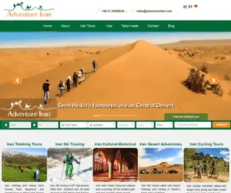 Adventureiran.com(Adventure Iran) Screenshot