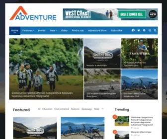 Adventuremagazine.co.nz(Adventure Magazine) Screenshot