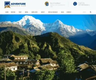 Adventuremountainclub.com(Adventure Guide) Screenshot