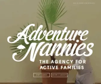 Adventurenannies.com(Adventure Nannies) Screenshot