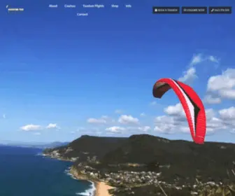 Adventureplusparagliding.com.au(Adventure Plus Paragliding) Screenshot