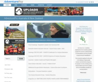 Adventurepro.com.au(AdventurePro Australia & New Zealand) Screenshot