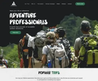 Adventureprofessionals.com.au(Adventure Pro) Screenshot