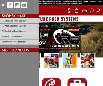 Adventureracksystems.com(ARS) Screenshot