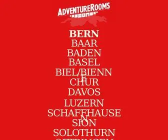 Adventurerooms.ch(The Original AdventureRooms) Screenshot