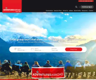 Adventures-Abroad.com(Small Group Tours) Screenshot