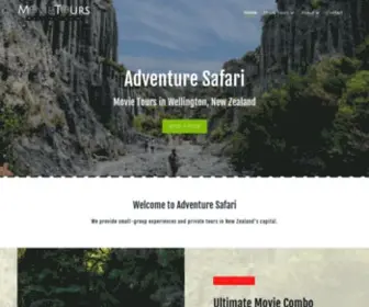Adventuresafari.co.nz(Adventure Safari) Screenshot