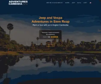 Adventurescambodia.com(The best things to do in Siem Reap Cambodia) Screenshot