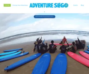 Adventuresligo.ie(Adventure Sligo) Screenshot