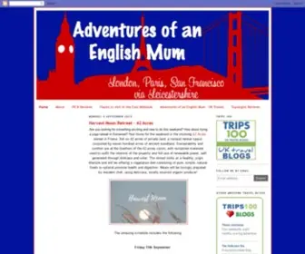 Adventuresofanenglishmum.com(Adventures of an English Mum) Screenshot