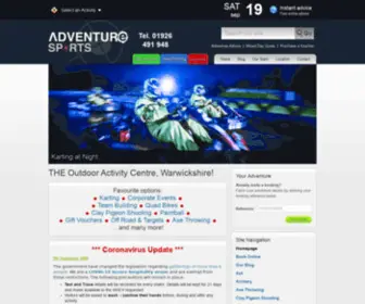 Adventuresport.co.uk(Adventure Sports Ltd) Screenshot