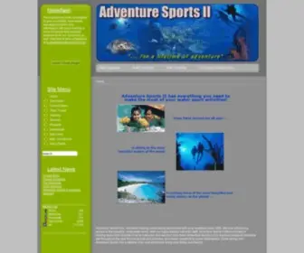 Adventuresports2.com(Scuba) Screenshot