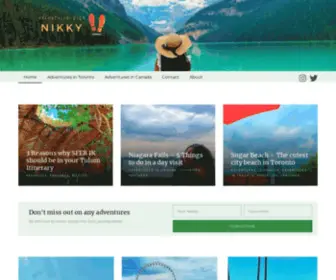 Adventureswithnikky.com(Adventures With Nikky) Screenshot