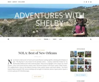 Adventureswithshelby.com(Adventures with Shelby) Screenshot