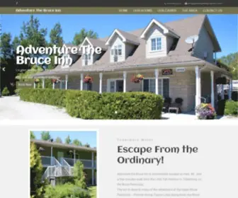 Adventurethebruceinn.com(Tobermory Motel) Screenshot