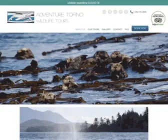 Adventuretofino.com(Adventure Tofino Wildlife Tours) Screenshot