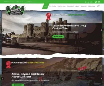 Adventuretoursnowdonia.co.uk(North Wales Sightseeing and Adventure Tours) Screenshot