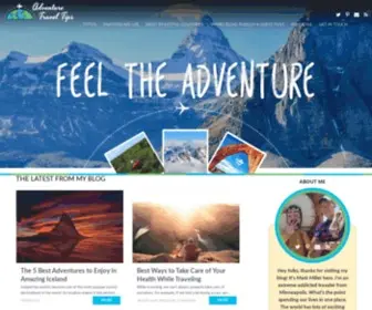 Adventuretraveltips.com(My adventure travel tips from a liflelong travel blogger) Screenshot