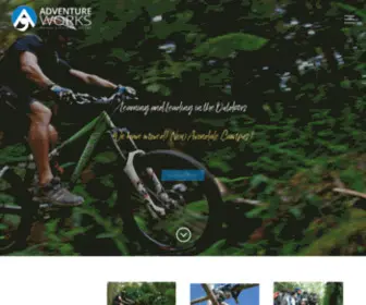 Adventureworks.co.nz(Outdoor Education & Professional Training) Screenshot