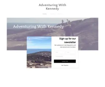 Adventuringwithkennedy.com(Adventuring With Kennedy) Screenshot