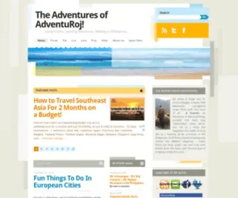 Adventuroj.com(The Adventures of AdventuRoj) Screenshot