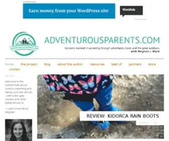 Adventurousparents.com(Meghan J) Screenshot