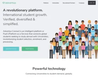 Adventus.io(International Student Recruitment Marketplace) Screenshot