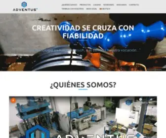 Adventusplus.com(Creatividad se cruza con fiabilidad) Screenshot