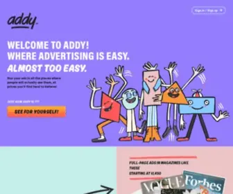 Adverator.com(Local ads made easy) Screenshot