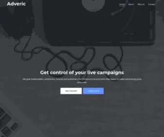 Adveric.net(Self service ad) Screenshot